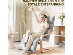 HOMCOM Relaxsessel Loungesessel Gepolstert Sessel mit Armlehne Lesesessel