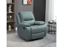 HOMCOM Sessel^Relaxsessel mit Liegefunktion und Fußstütze