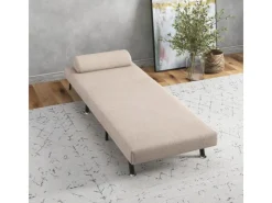 HOMCOM Schlafsessel Stahl Polyester 75L x 70B x 75H cm