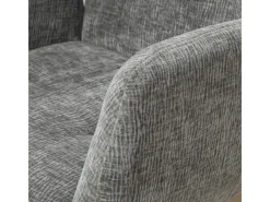 HOMCOM Sessel^Sessel Drehbar Loungesessel mit Armlehne für Wohnzimmer Schlafzimmer Dunkelgrau