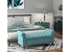 HOMCOM Sitzbänke^Sitzbank mit Stauraum bis 120 kg Belastbar 126 x 48,5 x 47 cm