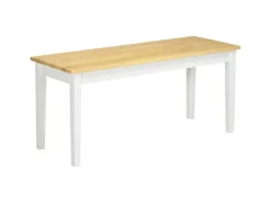 HOMCOM Sitzbank 2-Sitzer bis 220 kg Belastbar 102 x 36 x 45 cm