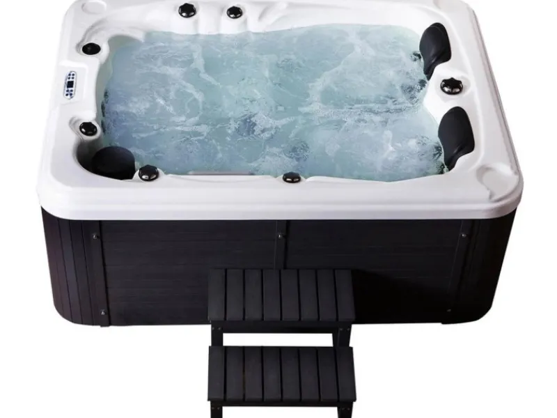 Home Deluxe Insektenschutz^Outdoor Whirlpool Beach Plus für 2 Personen 210 x 155 x 83 cm