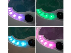 Home Deluxe Insektenschutz^Outdoor Whirlpool Beach Plus für 2 Personen 210 x 155 x 83 cm