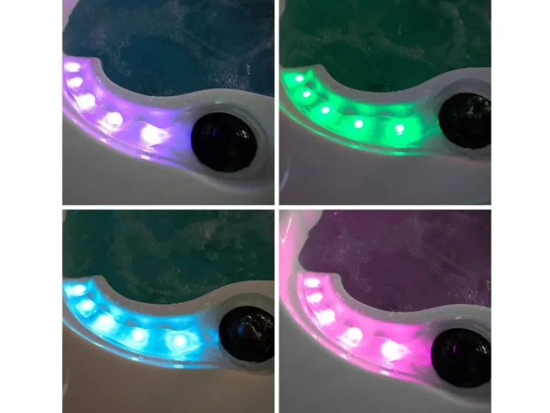 Home Deluxe Insektenschutz^Outdoor Whirlpool Beach Plus für 2 Personen 210 x 155 x 83 cm