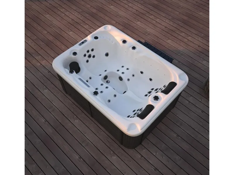 Home Deluxe Insektenschutz^Outdoor Whirlpool Beach Plus für 2 Personen 210 x 155 x 83 cm