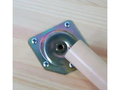 Homestyle4u Tische^Beistelltisch Natur Couchtisch Holztisch Nierentisch Kiefer