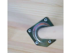 Homestyle4u Tische^Beistelltisch Natur Couchtisch Holztisch Nierentisch Kiefer