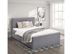 Homestyle4u Doppelbett 120x200 Polsterbett in 1979