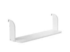 Homestyle4u Regal Weiß^Einhängeregal Hängeregal Regal für Hochbett Kinder 1 Ablage