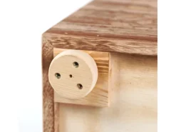 Homestyle4u Tische|Hocker^Hocker Holzhocker Beistelltisch Holz 1773