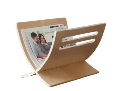 Homestyle4u Zeitungsständer Magazinhalter Holz Natur