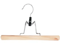 Aufbewahrung^Hosenspanner Holz 3er-Pack