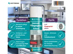 HOTREGA Reinigung^Edelstahl Pflegespray Brillant 500 ml