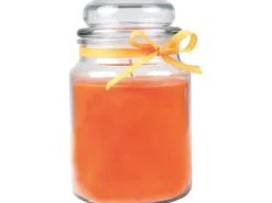 HS Candle Windlichter^Duftkerze & Bonbon Glas Ø10cm Honigmelone