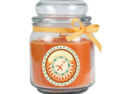 HS Candle Windlichter^Duftkerze & Glas Sternzeichen Honigmelone 70 Stunden Schütze