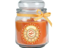 HS Candle Windlichter^Duftkerze & Glas Sternzeichen Honigmelone 70 Stunden Krebs