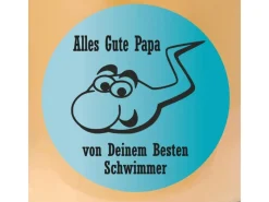 HS Candle Duftkerze & Glas Vatertag Vanille Gelb