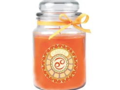 HS Candle Windlichter^Duftkerze & Glas Sternzeichen Honigmelone 110 Stunden Krebs