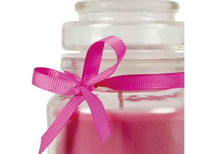 HS Candle Windlichter^Duftkerze & Glas Sternzeichen Lavendel 30 Stunden Jungfrau