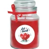 HS Candle Windlichter^Duftkerze & Glas Valentinstag Bonbon 110h Be Mine