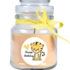 HS Candle Kerzen^Duftkerze & Glas Happy Birthday Bonbon Vanille Tiger