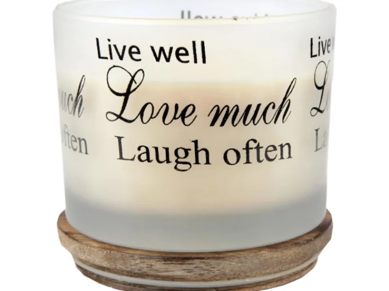 HS Candle Kerzen^Duftkerze XL Ø10cm SPA 40 Stunden Brenndauer