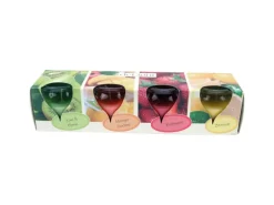 HS Candle Kerzen|Windlichter^Duftkerzen Selection 4 Kerzen Mix Fruit Selection