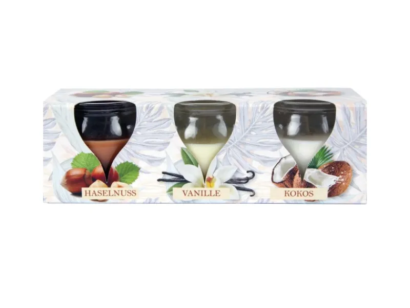 HS Candle Duftkerzen Selection 12er Pack Relax Selection