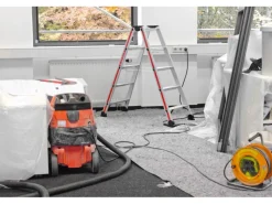 Hymer Stufenstehleiter Eloxiert 2x6 Stufen