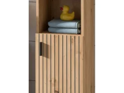 Inn.Furn Badezimmer Kommode in Eiche 30 x 95 cm Livia