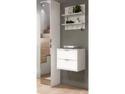 Inn.Furn Garderoben-Set 3-teilig in Weiß Hochglanz 97 cm SystemX