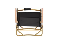 JAWINIO Outdoor Campingstuhl Holz Faltbar Mit Armlehnen Faltstuhl
