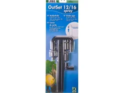 JBL Terraristik^Aquarium Auslaufrohr OutSet spray 12/16 CristalProfi e4/7/901,2