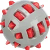 Jollypaw Hundebedarf^Ball mit Noppen TPR Ø 10 cm Grau