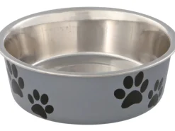 Jollypaw Katzenbedarf^Edelstahlnapf mit Kunststoffmantel 0,3 l/ ø 12 cm