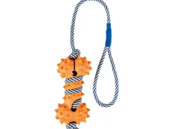 Jollypaw Hundebedarf^Knochen mit phosphoreszierendem Seil 11 cm 40 cm