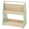 Joyz Bücherregale^Kinder Bücherregal Tanne 60x38x705 cm Grün-Natur 2 Seitiges Regal aus Holz