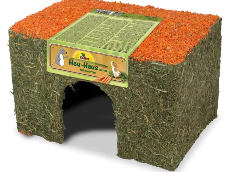 JR Farm Nager-Snack Heu-Haus Karotte mittel 350 g