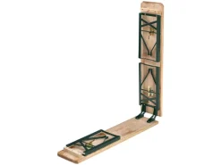 Juskys Bierzeltgarnitur Passau 3 teilig klappbar mit lackiertem Tannenholz 220 cm