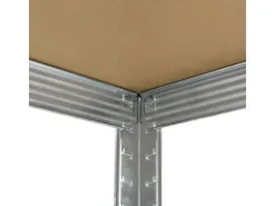 Juskys Eckregale^Eckregal Lagerregal Corner Easy 160 x 75 x 40 bis 75 cm