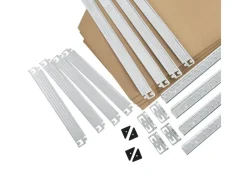 Juskys Eckregale^Eckregal Lagerregal Corner Easy 160 x 75 x 40 bis 75 cm