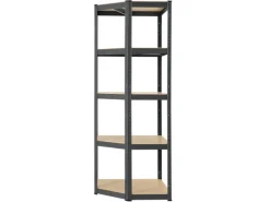 Juskys Kellerregale|Eckregale^Eckregal Lagerregal Corner Basic 180 x 70 x 40 cm in