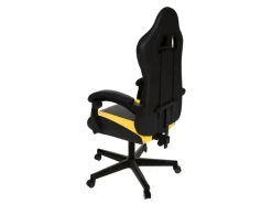 Juskys Gamingstuhl HyperSeat Schwarz/Gelb