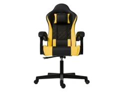 Juskys Gamingstuhl HyperSeat Schwarz/Gelb