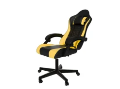 Juskys Gamingstuhl HyperSeat Schwarz/Gelb
