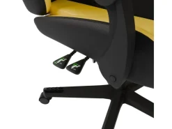 Juskys Gamingstuhl HyperSeat Schwarz/Gelb