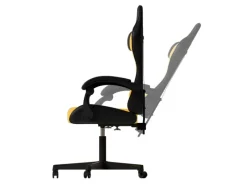 Juskys Gamingstuhl HyperSeat Schwarz/Gelb