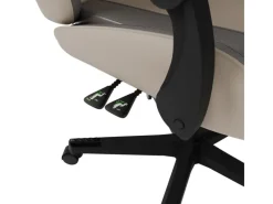 Juskys Stühle^Gamingstuhl HyperSeat Beige/Hellgrau