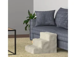 Juskys Sofas^Haustiertreppe Timmy mit 3 Stufen